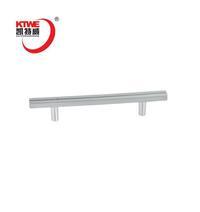 Galvanized wooden cabinet recessed drawer pull