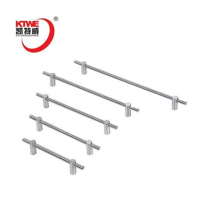 Stainless solid bar cabinet pulls