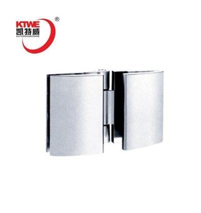 Curve type brass glass bracket shower hinge