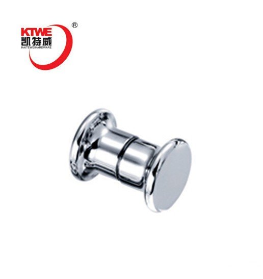 Shower glass door pull knob/shower chrome sliding glass door handle