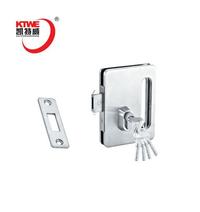 Stainless steel sliding glass door handle key lock