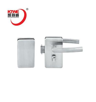 High quality satin lock sliding glass door key lock